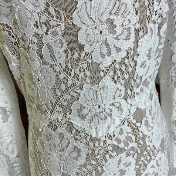 By Watters NWT Lace Long Sleeve Wedding Dress 10 - Picture 11 of 13